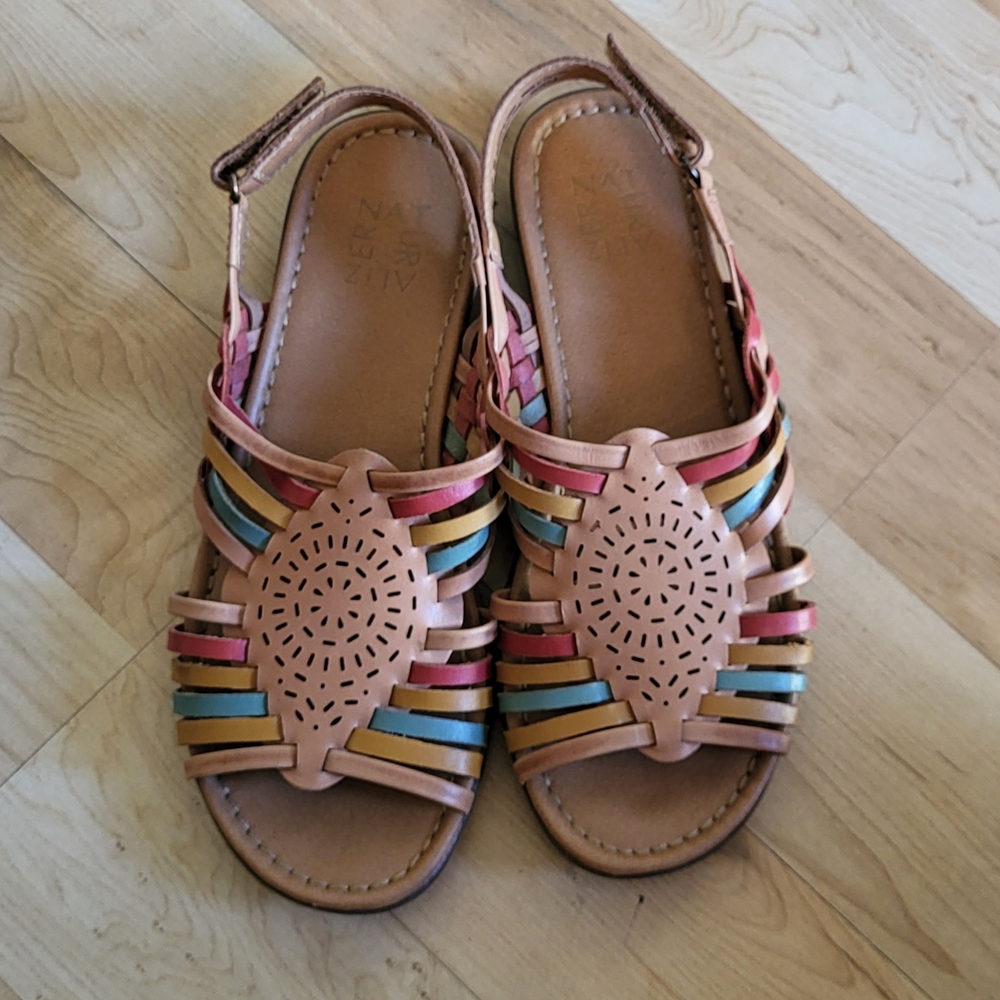 Naturalizer Multicolor Strappy Sandals